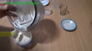 Майонез на домашнем молоке (без яиц) с помощью измельчителя.