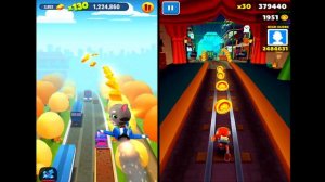 Прохождение игры ТОМ БЕГ ЗА ЗОЛОТОМ и Subway Surfers Новый Орлеан-ВЕСЕЛЫЕ СОРЕВНОВАНИЯ!