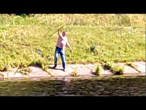 Браконьеры на Отводном канале в Тушино.10.07.2023