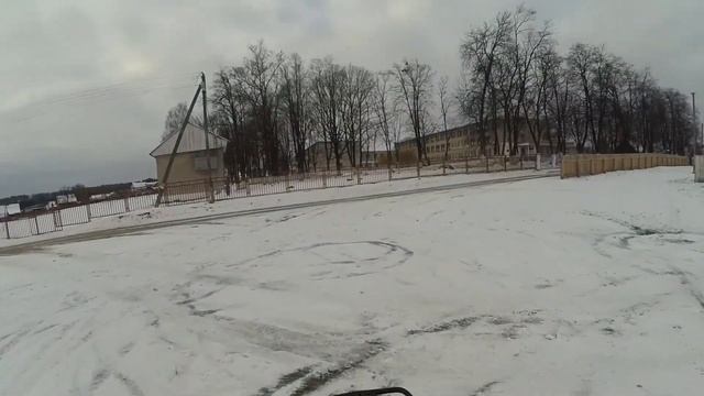 Can am 650 Первый снег!