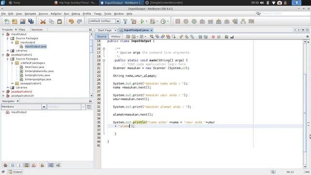 Java input output смотреть онлайн