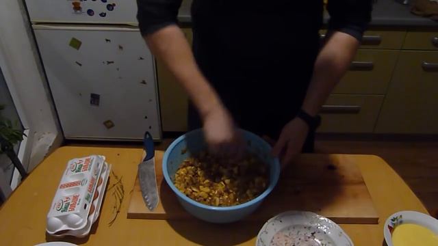Как сделать курицу фаршированную блинами