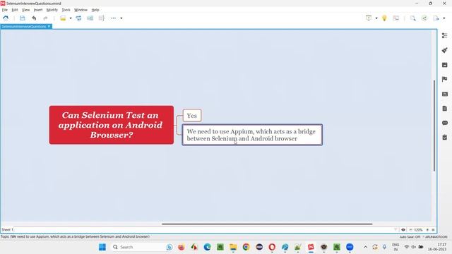 Can Selenium Test an application on Android Browser (Selenium Interview Question #297) смотреть онлайн