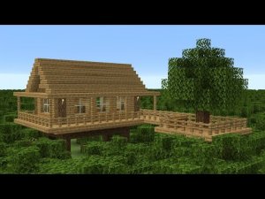 Майнкрафт - Как построить дом на дереве 2. Minecraft