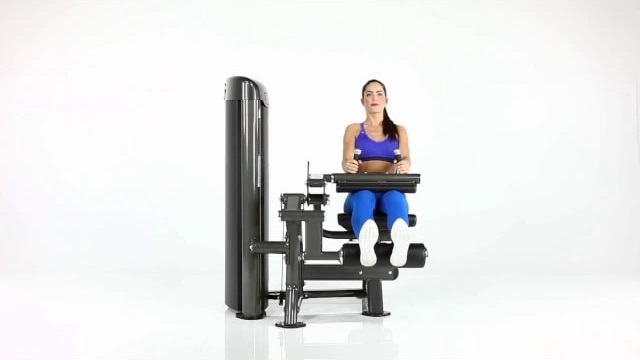 TUFF STUFF Bio Arc Leg Curl frontview смотреть онлайн