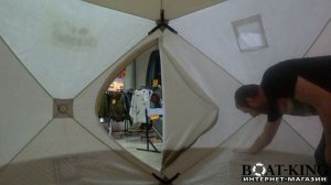 Следопыт КУБ Premium 2,1х2,1м, 3-х слойная. Обзор.