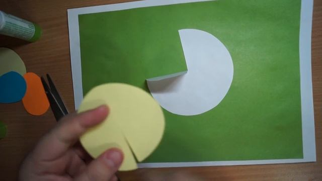 Аппликация "Курочка и цыплята" смотреть онлайн