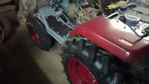 #6. КМЗ-012. Восстановление трактора. Колёса. Сиденье.