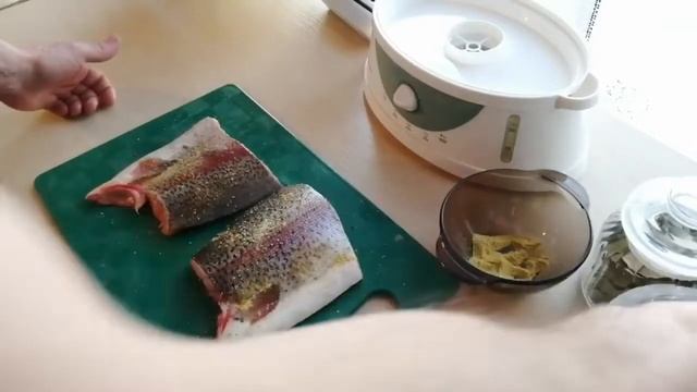 Красная рыба в пароварке  Форель на пару  Быстро и просто готовим рыбу