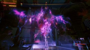 Cyberpunk 2077 Выступление Лиззи Уиззи в Черном Сапфире