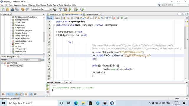 Module 3 Part 3 Input Output - Files read and write - Serialization in Java смотреть онлайн