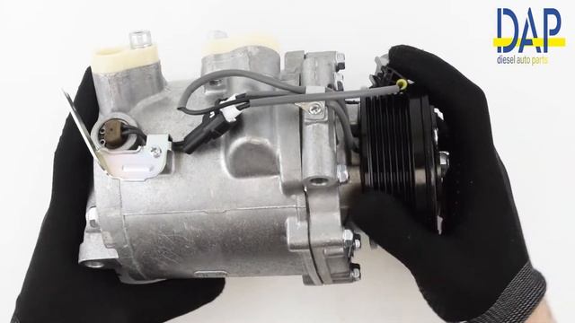 Компрессор кондиционера Митсубиси Лансер(Mitsubishi Lancer 10) DAP смотреть онлайн