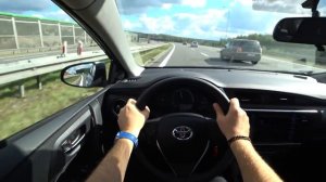 Toyota Auris Dual VVT 99 HP AUTOBAHN POV 150km/h by AutoTopUS