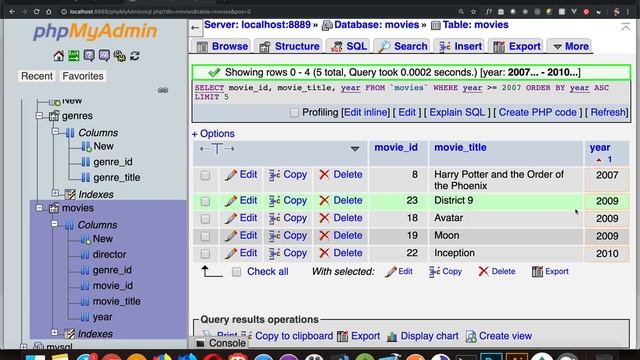 Learning MySQL - LIMIT keyword смотреть онлайн