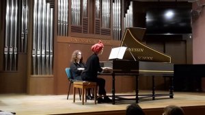 И.С. Бах. Каприччио "На отъезд возлюбленного брата" - исполняет Елизавета Поляницкая