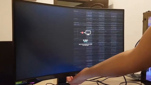Samsung Odyssey G7 half of the screen is FLICKERING! смотреть онлайн