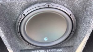 JL audio 12w3v3-2 on a JL audio slash 500/1v1 amplifier in a cp112 box