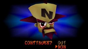 Crash Bandicoot 2 Cortex Strikes Back Game Over