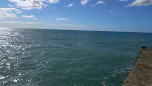 Снова на море! Сочи Адлер в октябре. Пляж в Адлере осень 2023