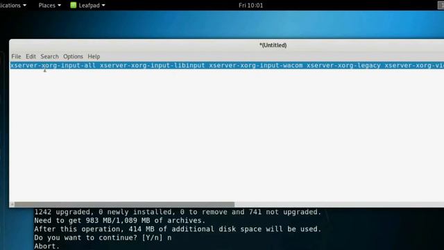 Upgrade packages - Ubuntu, Kali смотреть онлайн