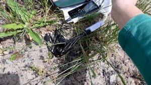 Компактная солнечная панель.