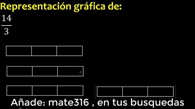 Representar 14/3 graficamente . Representacion grafica de fracciones , grafico смотреть онлайн