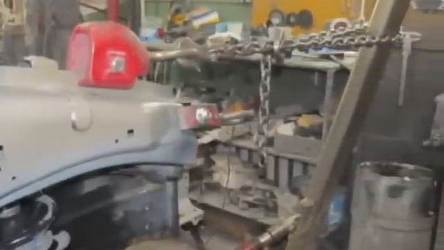 Dodge Caliber.  Ремонт переда.