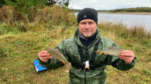 Рыбалка с ночевкой на р. Вятке осенью. Где рыба перед ледоставом? Проливные дожди, промок до нитки!