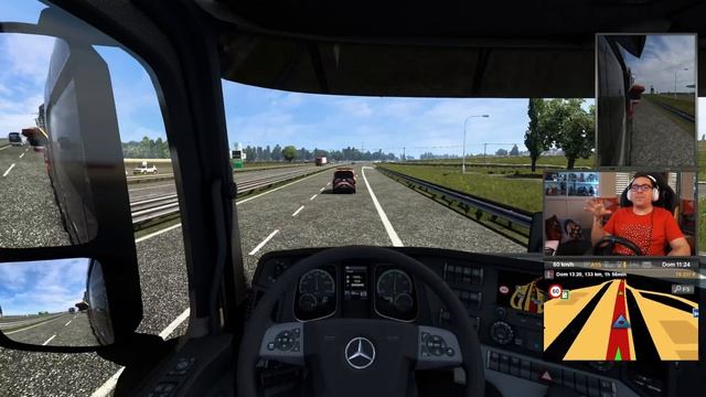 EURO TRUCK SIMULATOR 2 : IBERIA DLC #16 | 212Km BRUXELAS ➡️ AMTERDÃO Barco 25t (TEMPORADA 3) смотреть онлайн