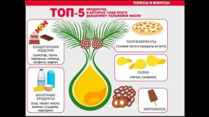 Вред пальмового масла для здоровья человека.