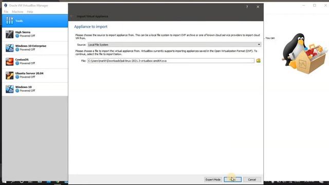Kali Linux 2021.3 inside VirtualBox using Pre-made VirtualBox images смотреть онлайн