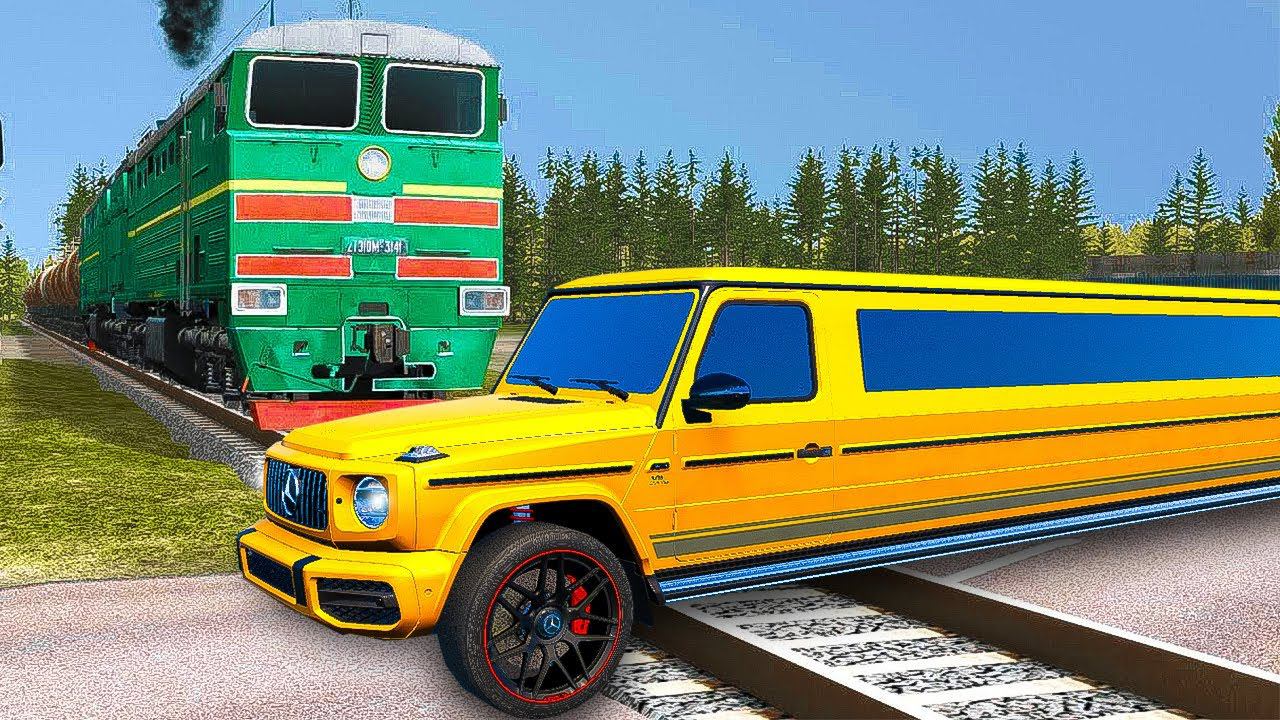 ПРОЕХАЛ РЕЛЬСЫ на САМОМ ДЛИННОМ ГЕЛИКЕ ЛИМУЗИН в ГТА 5 МОДЫ - ЭКСПЕРИМЕНТЫ в GTA 5 смотреть онлайн