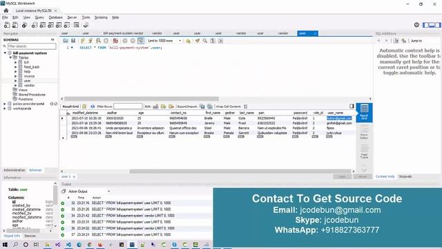 Online bill Management project in Spring boot with source code and project report смотреть онлайн