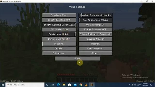 How to solve Opengl error 1286 in minecraft optifine under 1 minute 100% working смотреть онлайн