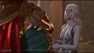 Drow Sister Nym Orlith ALL ROMANCE Options in Baldur's Gate 3 Final Release | BG3 Romance Scene