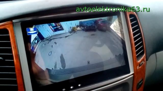 Камера заднего вида Redpower Fish Eye смотреть онлайн