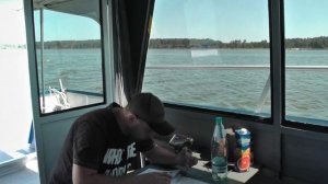 Спуск на воду и перегон катера на место приписки