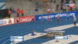 400м Финал А Мужчины - Командный чемпионат Европы 2014 - Брауншвейге