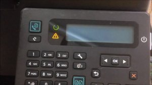 fix printer hp laser jet m127fn no screen | not display