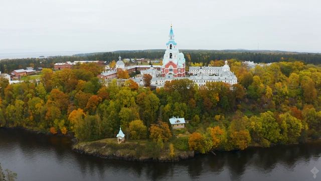 Золотые краски осени | Валаамский монастырь смотреть онлайн