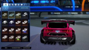 Newest Ford Mustang MACH-E RLE and SHELBY GT350R Showcase in Rocket League