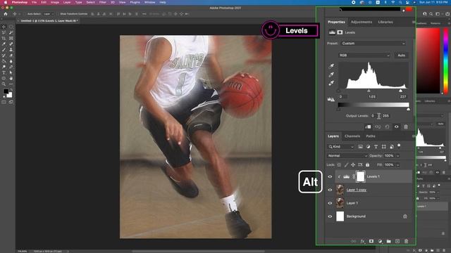 How to Create Artisitc Motion Blur effect in Photoshop смотреть онлайн