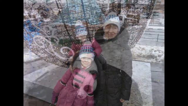 Елки и прогулки: наши с дочкой новогодние фото смотреть онлайн