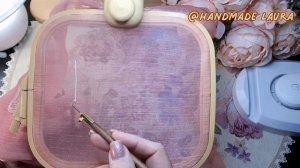 Люневильская вышивка от КУТЮР - МК для новичков и чайников #вышивка#кутюр
