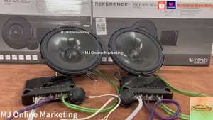 Infinity Reference REF-6530 CX 6.5 inch 2way Component Set Sound Test *Bass Boosted + Sound Clarity