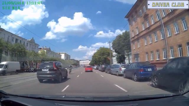 Лихач на велосипеде!!! смотреть онлайн