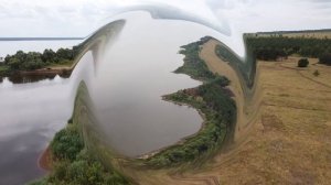 Водоемы России .Сорочинское водохранилище с квадрокоптера.