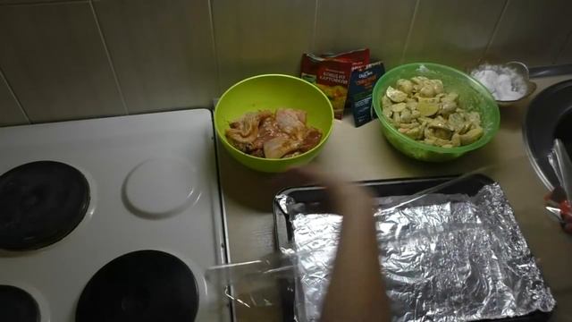 САМЫЙ ВКУСНЫЙ "ЛЕНИВЫЙ" УЖИН//КАРТОШКА С КУРИЦЕЙ В РУКАВЕ//Как приготовить молодую картошку