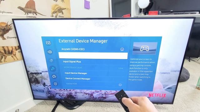 Samsung TV: How to Enable HDMI-CEC-ARK-eARK (Anynet+) AU8000 Series смотреть онлайн