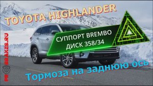 Задние тормоза для Highlander 50